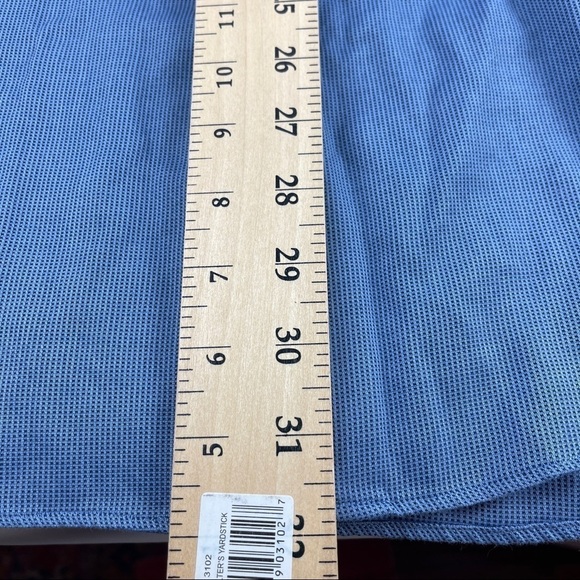 Pronto Uomo Button Up Dress Shirt Mens 17.5 34/35 Blue - Picture 6 of 9